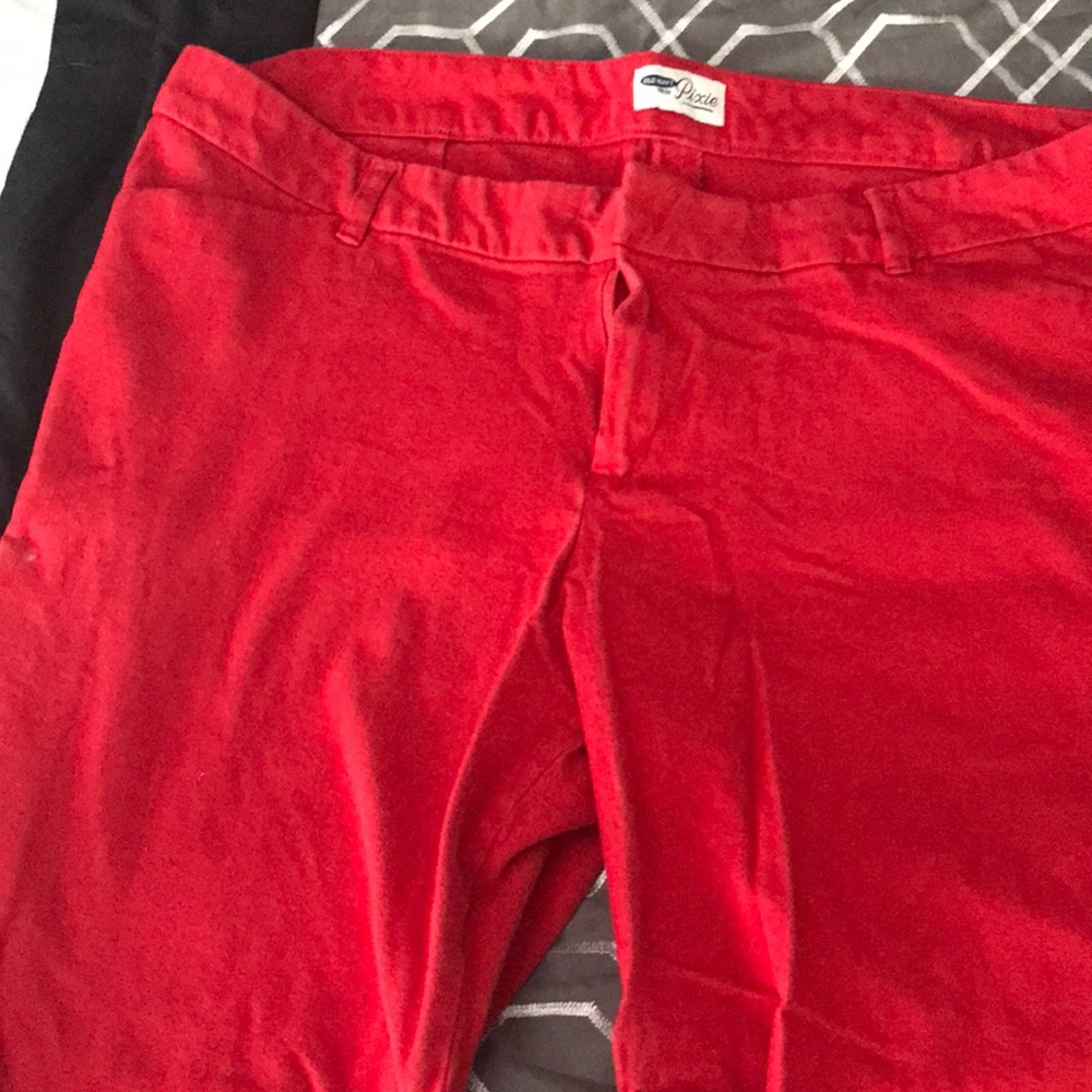 Red pants